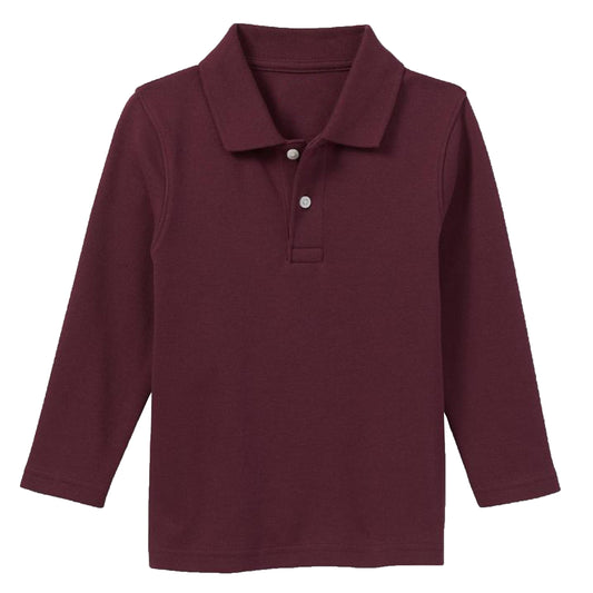 Youth Long Sleeve Polo